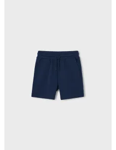 Bermuda felpa basica - Marino    