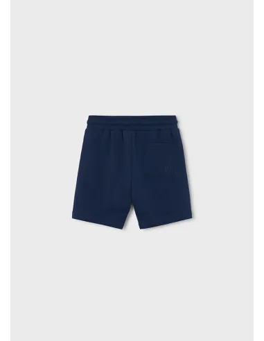 Bermuda felpa basica - Marino    