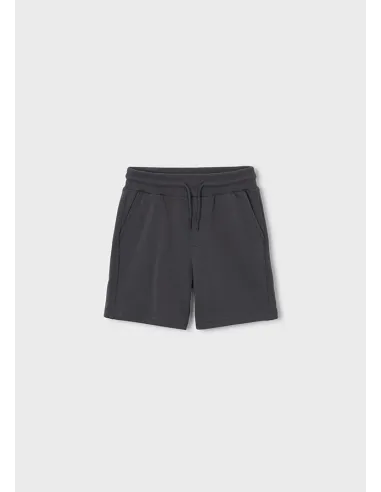 Bermuda felpa basica - Carbon    