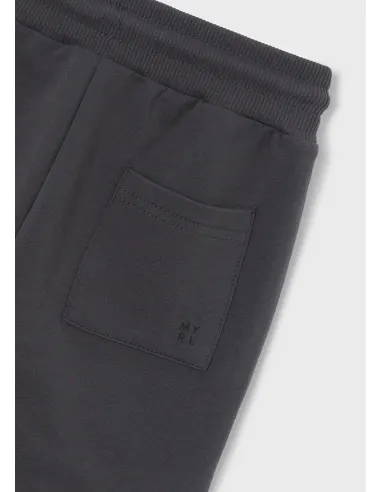 Bermuda felpa basica - Carbon    