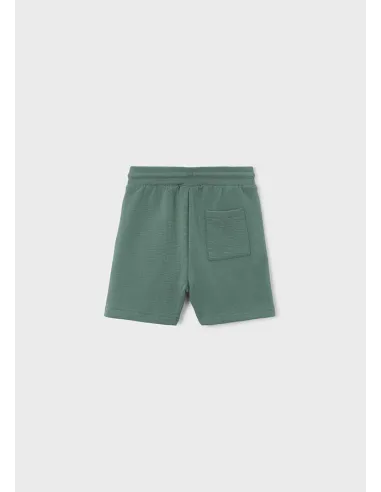 Bermuda felpa basica - Verde     