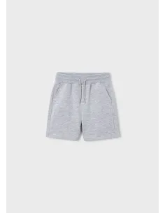 Bermuda felpa basica - Gris vig  