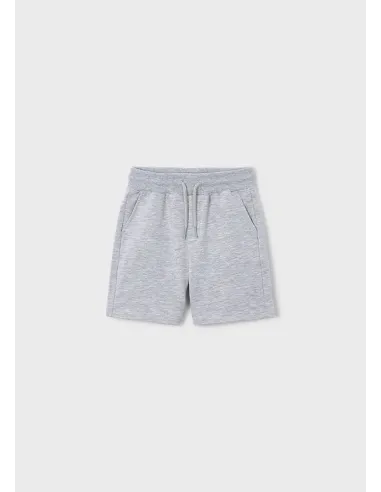 Bermuda felpa basica - Gris vig  