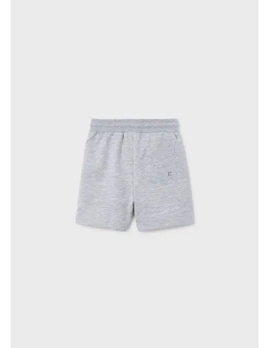 Bermuda felpa basica - Gris vig  