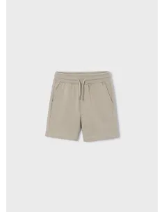 Bermuda felpa basica - Topo      