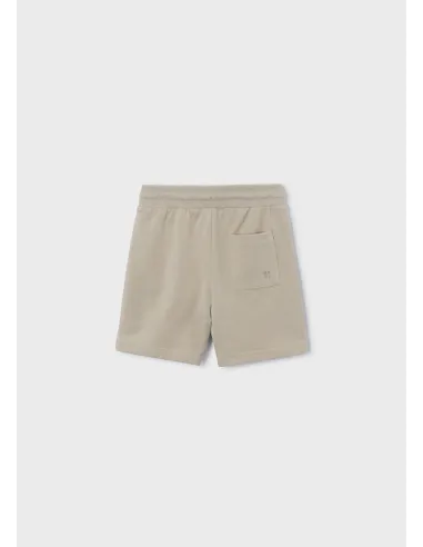 Bermuda felpa basica - Topo      