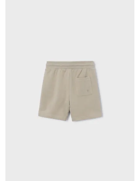 Bermuda felpa basica - Topo      