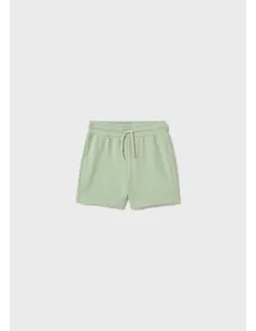 Bermuda felpa basica - Matcha    