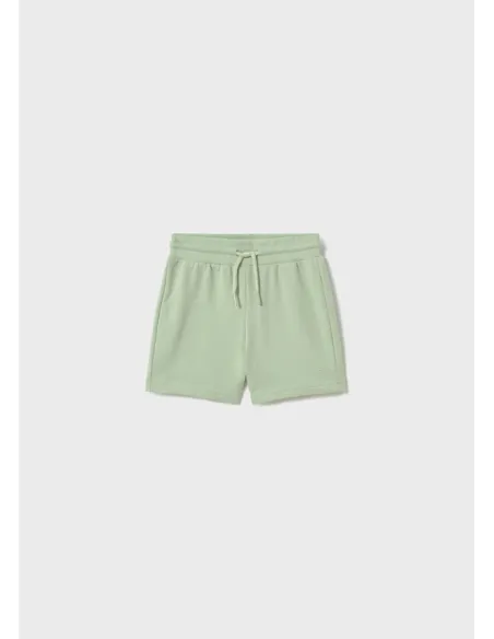 Bermuda felpa basica - Matcha    