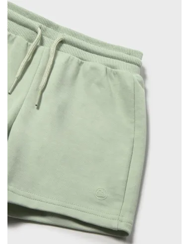 Bermuda felpa basica - Matcha    