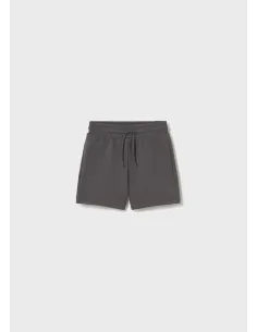 Bermuda felpa basica - Carbon    