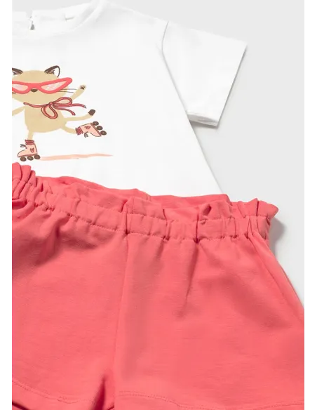 Conj. short 3 piezas - Flamingo  