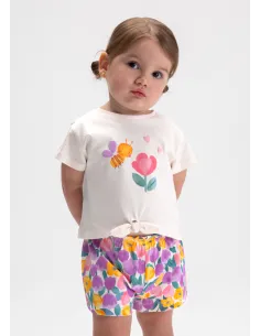 Conj. short 3 piezas - Lilac     