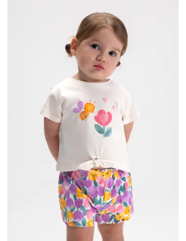 Conj. short 3 piezas - Lilac     