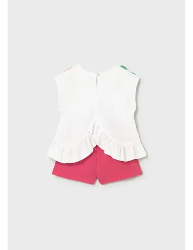 Conj. short grafica - Hibisco   