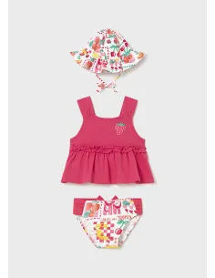 Conj. baño 3 piezas - Hibisco   