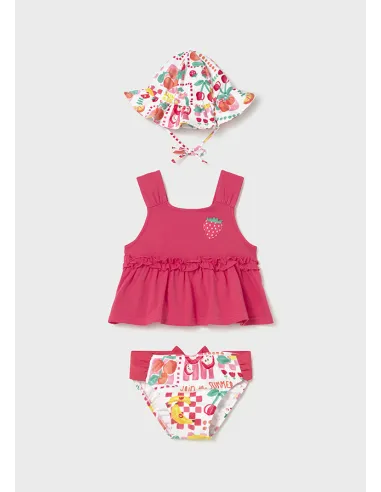 Conj. baño 3 piezas - Hibisco   