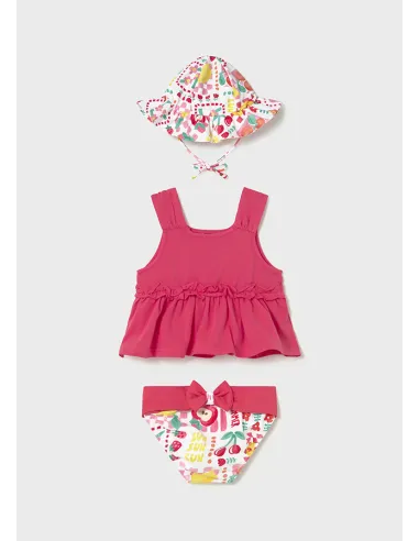 Conj. baño 3 piezas - Hibisco   