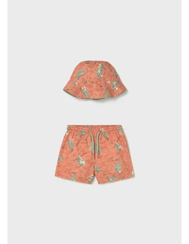 Conj. bañador con bucket - Arcilla