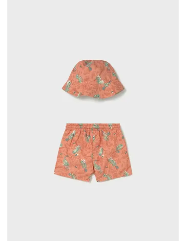 Conj. bañador con bucket - Arcilla