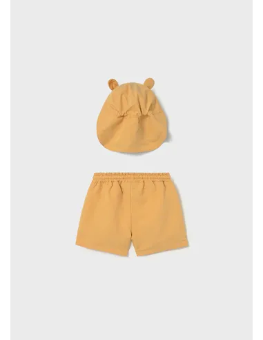 Conj. bañador-gorro orejas - Peach     