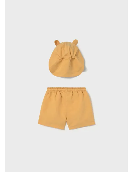 Conj. bañador-gorro orejas - Peach     