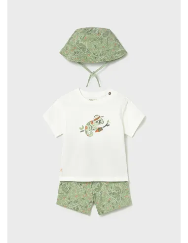 Conj. punto print con bucket - Matcha    