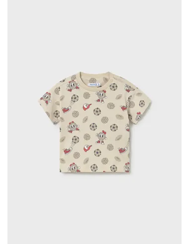 Conj. punto 3 piezas print - Tomate    