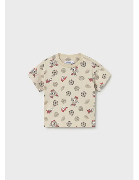 Conj. punto 3 piezas print - Tomate    