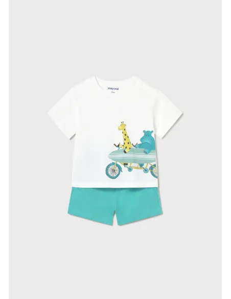 Conj. punto "friends" - Turquesa  