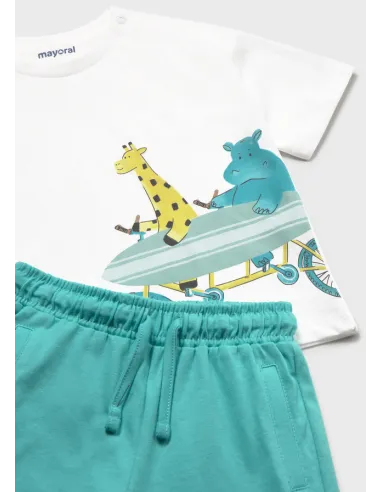 Conj. punto "friends" - Turquesa  