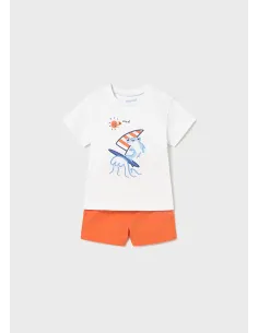 Conj. punto 2 piezas - Naranja   