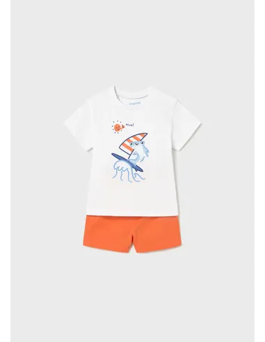 Conj. punto 2 piezas - Naranja   