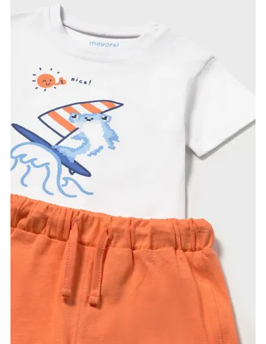 Conj. punto 2 piezas - Naranja   