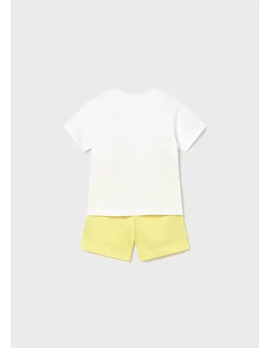 Conj. punto bermuda flame - Lemon     