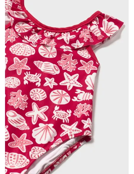 Bañador estampado - Rojo      