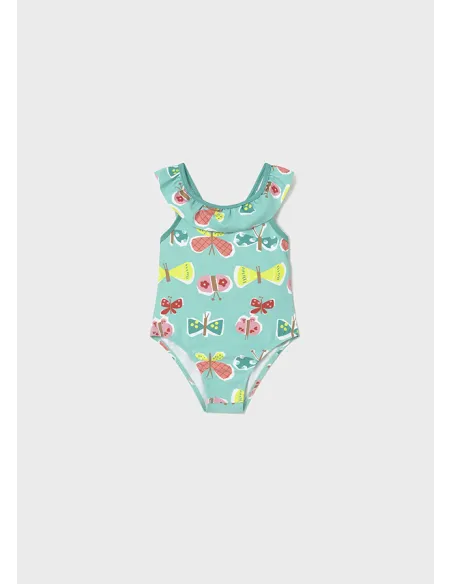 Bañador estampado - Turquesa  