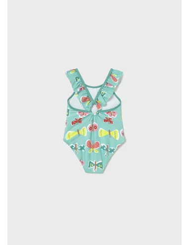 Bañador estampado - Turquesa  