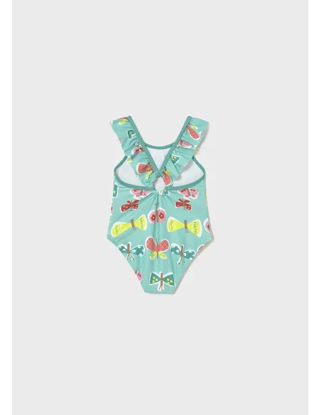 Bañador estampado - Turquesa  