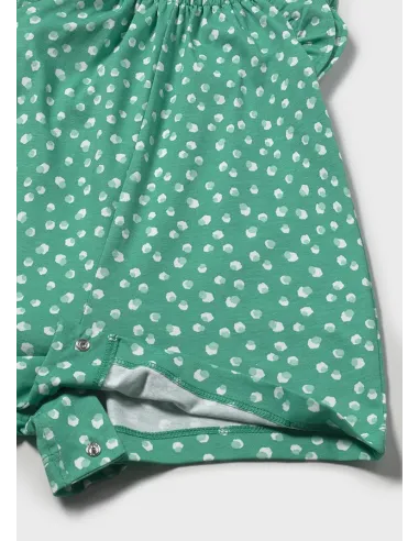 Mono punto estampado - Esmeralda 