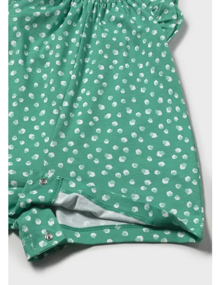 Mono punto estampado - Esmeralda 