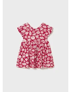 Vestido punto granito - Rojo      