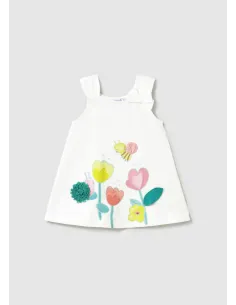 Vestido grafica - Blanco    