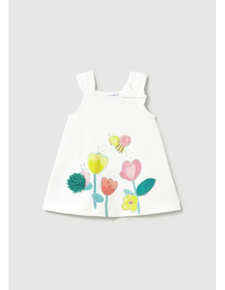 Vestido grafica - Blanco    