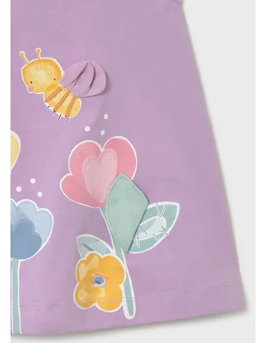 Vestido grafica - Lilac     