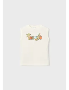 Camiseta tirantes - Nata      