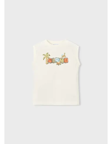 Camiseta tirantes - Nata      