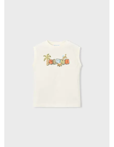 Camiseta tirantes - Nata      