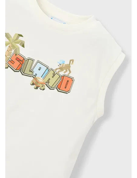 Camiseta tirantes - Nata      