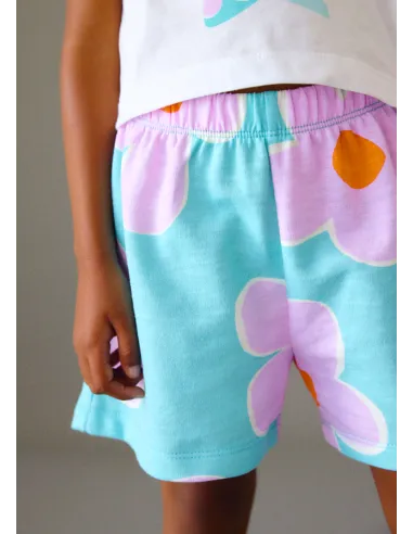 Conj. short felpa flame - Lilac     